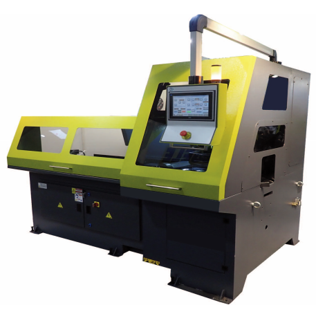 Touch screen control for programming automatic cold saw model VCT 370 DG CNC